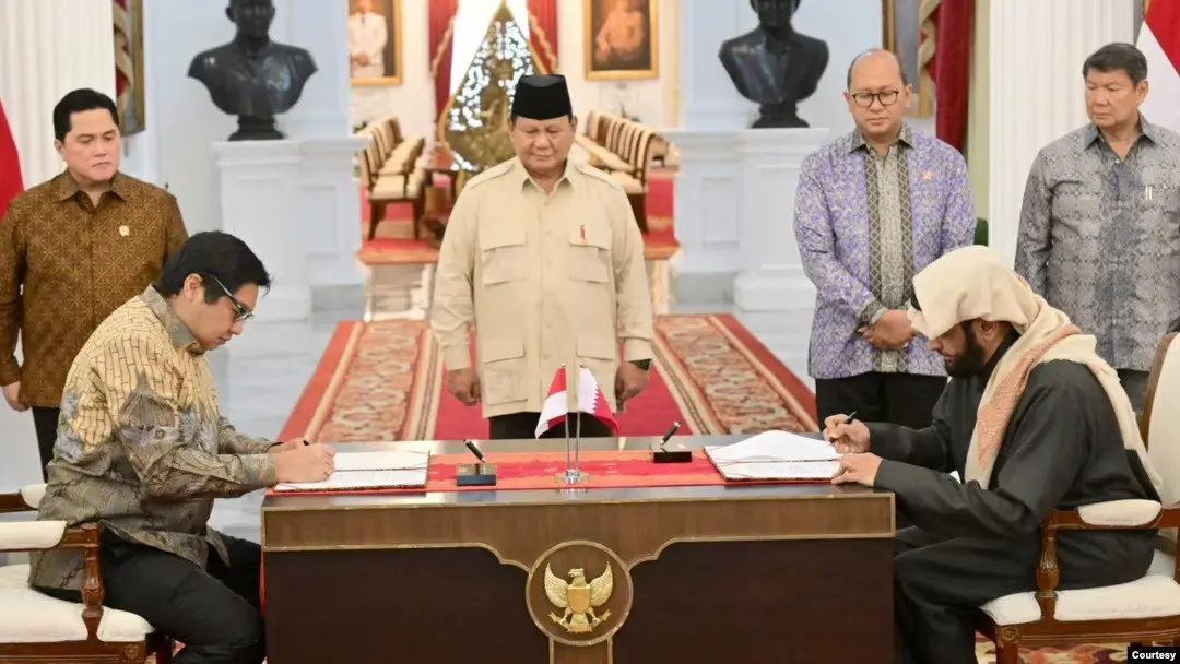 Presiden Prabowo Saksikan Penandatanganan MoU Pengembangan Proyek Hunian 1 Juta Unit