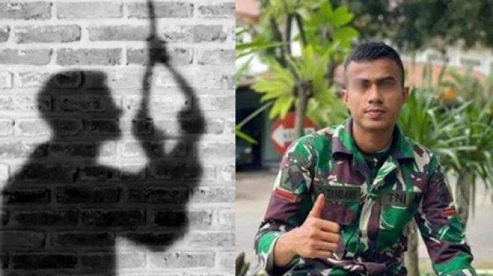 Diduga Depresi Dipicu Mahar Rp 250 juta, Prajurit TNI Nekat Gantung Diri