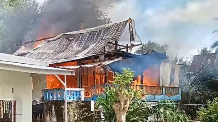 Wanita Lumpuh Jadi Korban, Kebakaran Di Balangloe Jeneponto