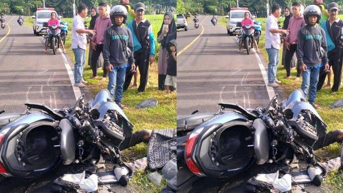 Seorang Pengendara Motor Tewas Tertabrak Truk Di Kota Parepare