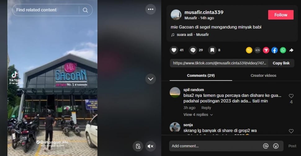 HOAX, Minyak Babi Bukan Alasan Restoran Mie Gacoan Di Segel 2 HOAX, Minyak Babi Bukan Alasan Restoran Mie Gacoan Di Segel