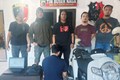 Tim Buser Naga Pangkal Pinang Berhasil Menangkap Pelaku Curat