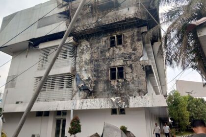 Kantor Disdik Sumut Kebakaran, Diduga Puntung Rokok Jadi Penyebabnya