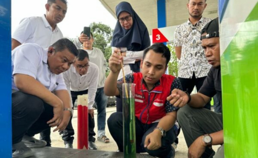 Ditreskrimsus Polda Sultra Sidak 4 SPBU Di Kota Kendari Terkait Adanya Dugaan Pertalite Oplosan