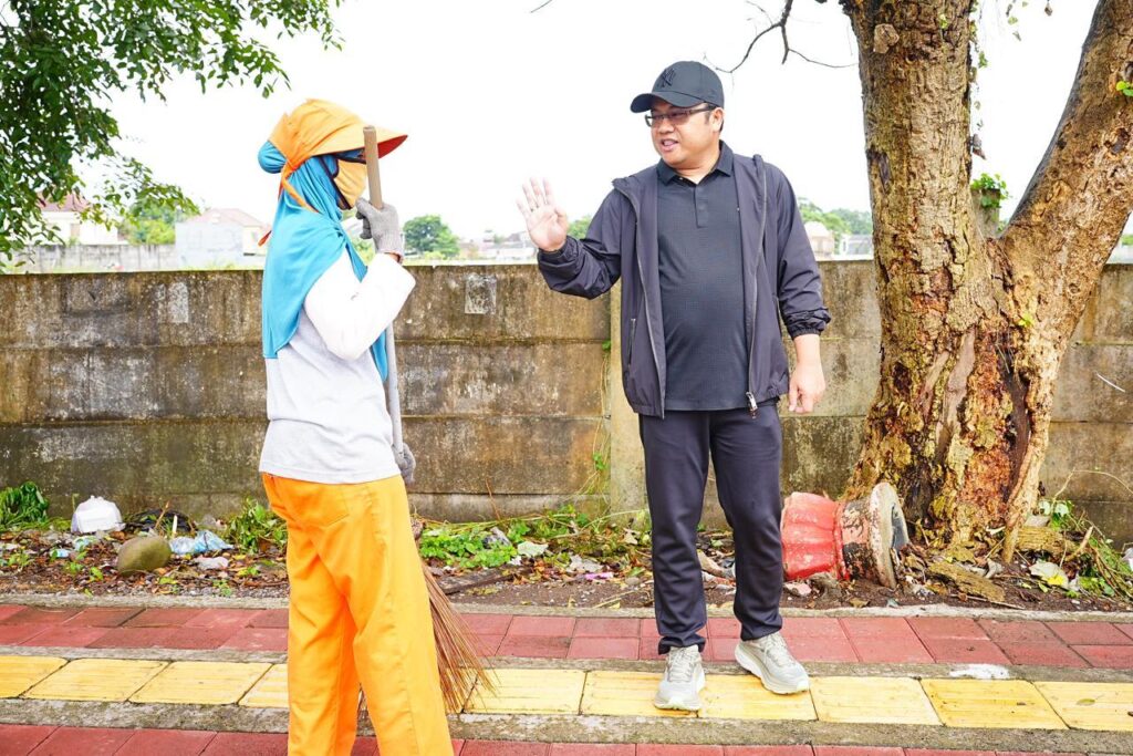 Wakil Bupati Gowa Tinjau Program Gowa Bersih