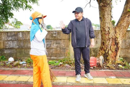 Wakil Bupati Gowa Tinjau Program Gowa Bersih