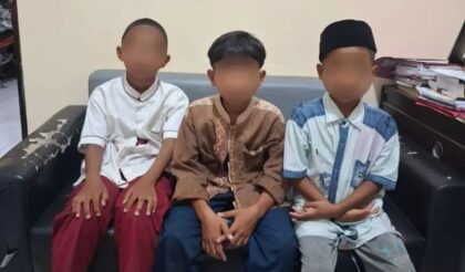 Tiga Bocah Di Gresik Curi Motor, Ternyata Sudah 4 Kali