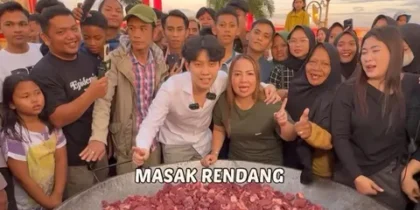 Rendang 200Kg Willie Salim Habis Dalam Sekejap