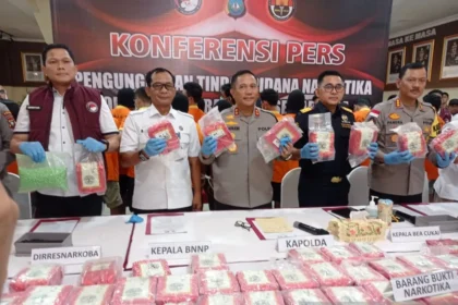 Pengiriman 93 Kilogram Sabu Berhasil Digagalkan Polda Kepri dan Bea Cukai