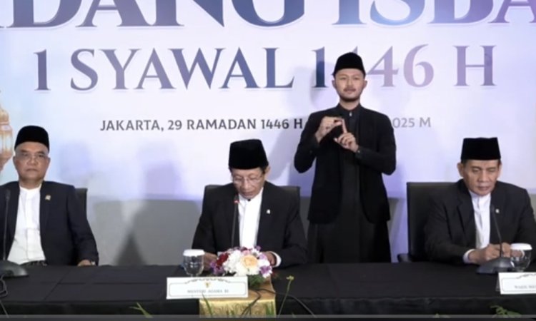 Pemerintah Tetapkan Lebaran Idul Fitri 1446 H Jatuh Pada 31 Maret 2025