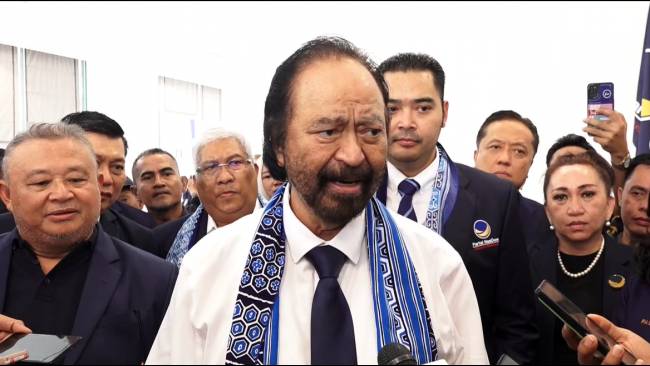 Surya Paloh Nilai Desakan Pemakzulan Gibran Sebagai Wapres Tidak Tepat