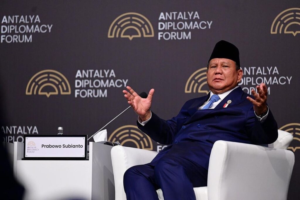 Presiden Prabowo di ADF Talk: Diplomasi Tidak Boleh Ditinggalkan