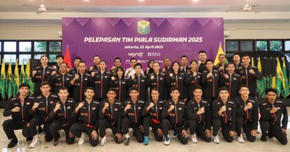 Jadwal Lengkap Tim Indonesia di Piala Sudirman 2025