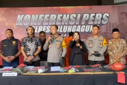 Polisi Tetapkan 7 Tersangka Meledaknya Petasan Balon Udara di Tulungagung