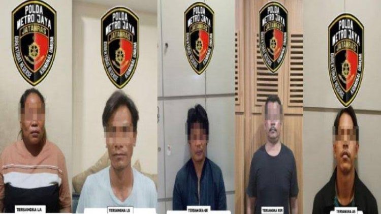 Polisi Tangkap 5 Tersangka Perusakan Mobil Polisi di Depok