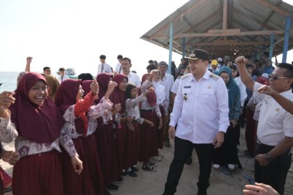 Penuhi Janji Kampanye, Wali Kota Munafri dan Wawali Aliyah Silaturahmi ke Masyarakat Pulau