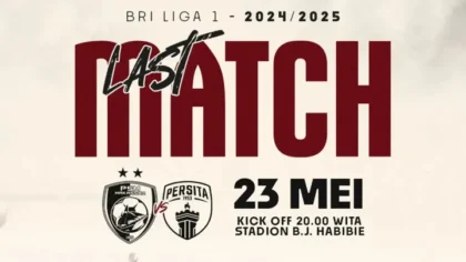 Balotelli Antar PSM Makassar Tutup Musim dengan Kemenangan Tipis atas Persita