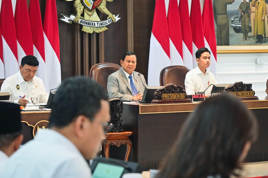 Prabowo Gelar Sidang Kabinet Paripurna di Istana Negara Sore Ini