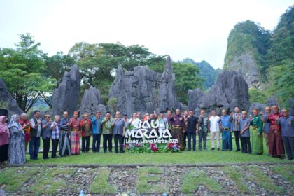 Resmi Diluncurkan, Festival Budaya Gau Maraja 2025 Berlangsung di Leang-leang Maros