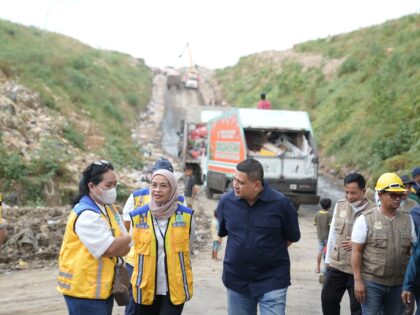 Tinjau TPA Antang, Dirjen Cipta Karya dan Pemkot Makassar Siapkan Solusi