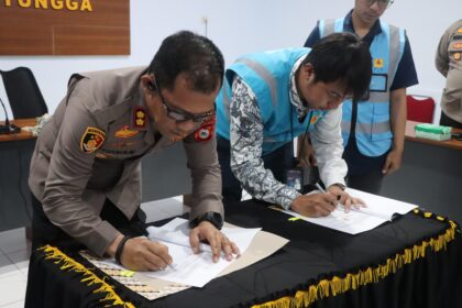 Tingkatkan Pengamanan Pembangkit Jelang Idul Adha, PLTD Selayar dan Polres Selayar Laksanakan Penandatanganan MoU