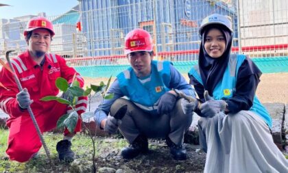 Jelang Peringatan Hari Lingkungan Hidup Sedunia, PLN IP UBP Tello Gelar Aksi Penanaman Pohon