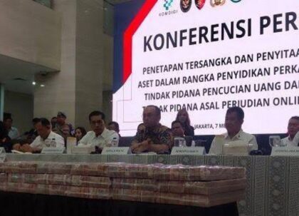 Uang Rp 530 M Kasus TPPU Judol yang Disita Bareskrim Polri