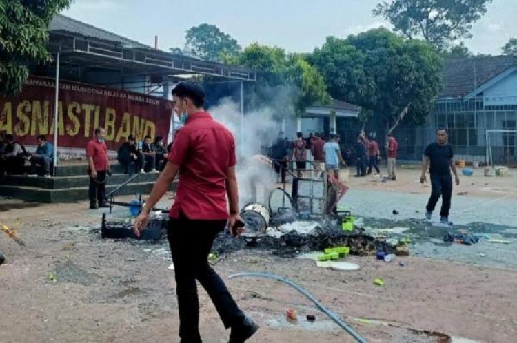 Kerusuhan di Lapas Narkotika Muara Beliti Dipicu Dirazia Ponsel