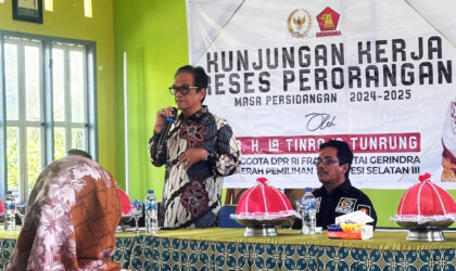 La Tinro Siap Salurkan 65.000 Beasiswa PIP untuk Pelajar Dapil Sulsel III