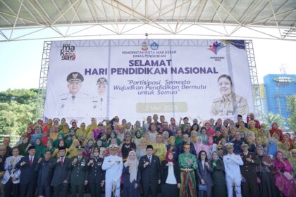 Hardiknas 2025, Munafri-Aliyah Tegaskan Reformasi Pendidikan Berbasis Teknologi