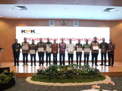 Pemkot Makassar Raih Penghargaan dari KPK Kategori "Terjaga"