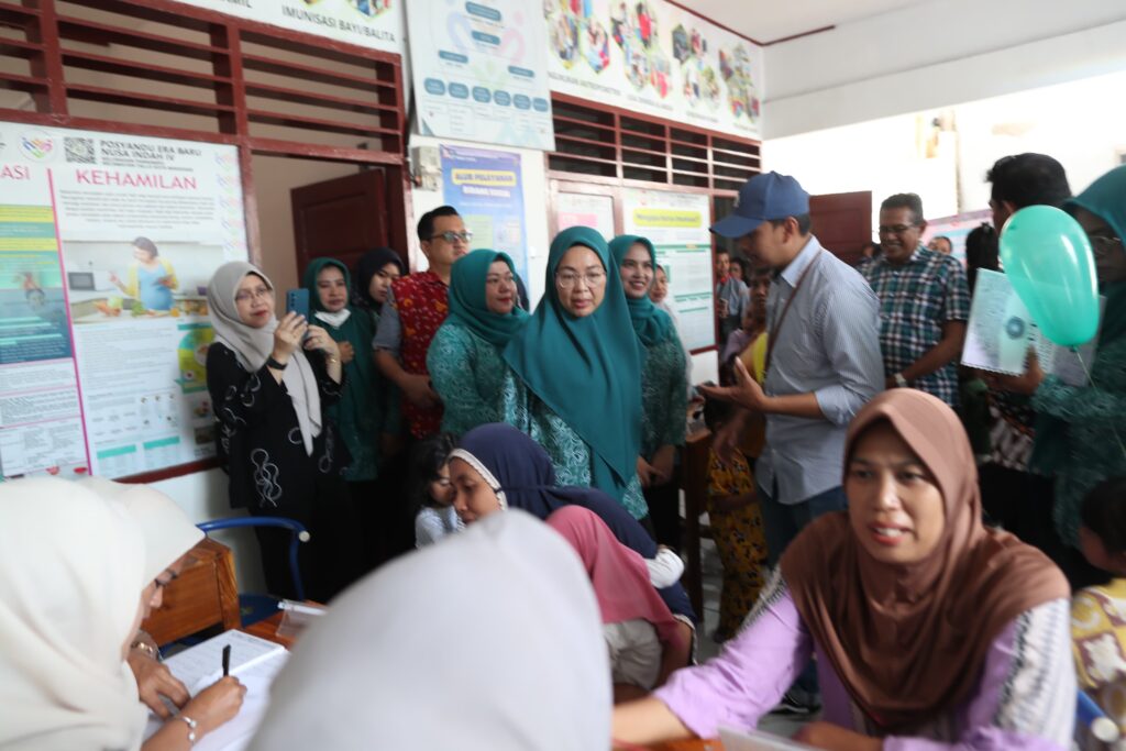 Melinda Aksa Tinjau Posyandu Era Baru Panampu Jelang Verifikasi Tingkat Provinsi