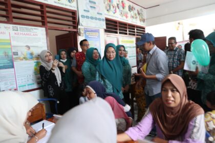 Melinda Aksa Tinjau Posyandu Era Baru Panampu Jelang Verifikasi Tingkat Provinsi