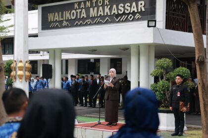 Aliyah Mustika Ilham Pimpin Upacara Harkitnas ke-117 di Makassar, Pemkot Makassar Komitmen Dukung Program Nasional