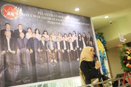 Wakil Wali Kota Makassar Hadiri Pelantikan BPD BAMAG LKKI, Harap Sinergitas dan Persatuan