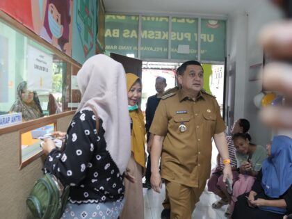 Sidak Pelayanan Publik di Tamalate, Wali Kota Soroti Kebersihan dan Responsivitas Layanan
