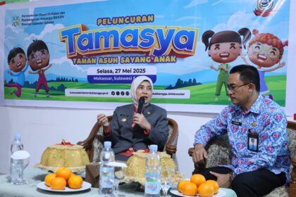 Wakil Wali Kota Makassar Resmikan Program TAMASYA untuk Tumbuh Kembang Anak Optimal