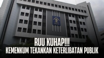 RUU KUHAP Tak Hanya Tanggung Jawab Pemerintah dan DPR, Kemenkum Tekankan Keterlibatan Publik