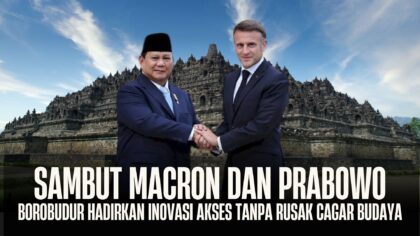 Sambut Macron dan Prabowo, Borobudur Hadirkan Inovasi Akses Tanpa Rusak Cagar Budaya