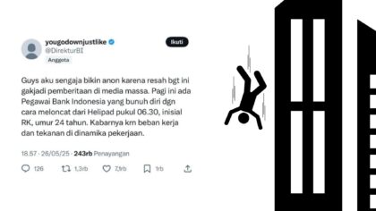 Bank Indonesia Sampaikan Belasungkawa atas Meninggalnya Pegawai Muda, Polisi Pastikan Tidak Ada Tanda Kekerasan