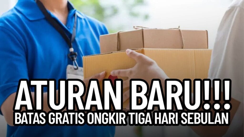 Aturan Baru Batas Gratis Ongkir Tiga Hari Sebulan, Warga Pertimbangkan Ulang Belanja Online - Ongkir - Gambar 1415