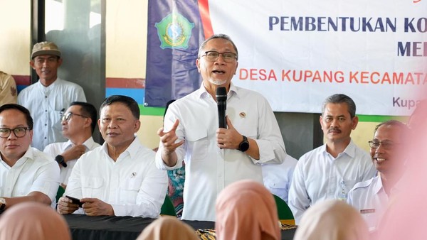 Zulkifli Hasan Tegaskan Dana Rp3 Miliar untuk Kopdes Merah Putih Bukan dari APBN, Melainkan Skema Pinjaman Bisnis