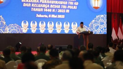 Prabowo Minta AHY Pimpin Hymne Taruna di Tengah Kebersamaan Purnawirawan TNI-Polri