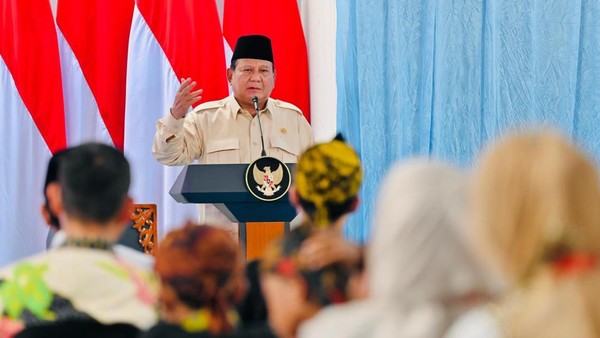Prabowo: Indonesia Patut Bersyukur Telah Menikmati Perdamaian Selama Puluhan Tahun