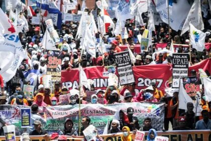 Buruh Gelar Aksi Damai di Jakarta, Tuntut Hentikan Perang Iran-Israel dan Genosida di Gaza