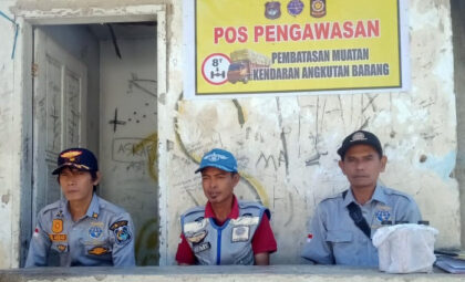 Dishub Enrekang Aktifkan Pos Pengawasan Tonase di Poros Cakke–Baraka