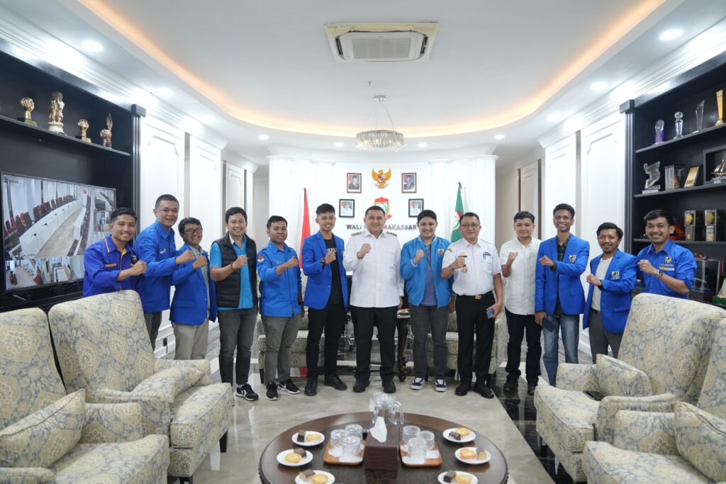 DPD KNPI Makassar dan Wali Kota Komitmen Perkuat Kolaborasi Pemuda untuk Pembangunan Kota