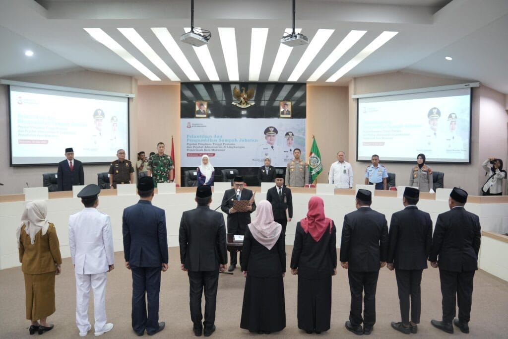 Rotasi SKPD Makassar: Appi–Aliyah Tunjuk 46 Pejabat, Tekankan Kolaborasi dan Kompetensi - SKPD Makassar,Munafri