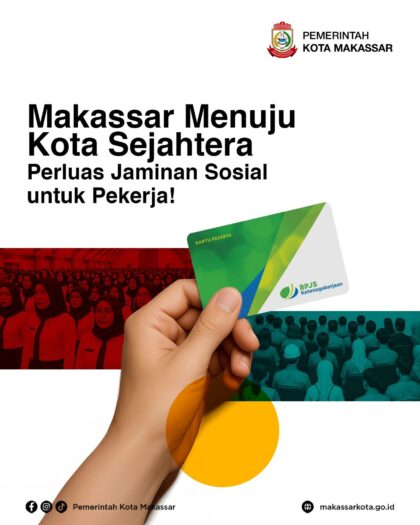Pegawai Non-ASN Bisa Klaim JHT hingga Rp15 Juta, Pemkot Makassar Pastikan Perlindungan Total