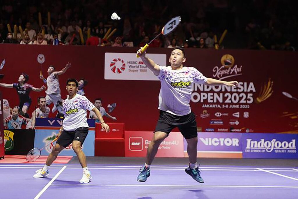 Dua Ganda Putra Indonesia Siap Tempur di Semifinal Indonesia Open 2025, Sabar/Reza Ingin Revans atas Ganda Malaysia